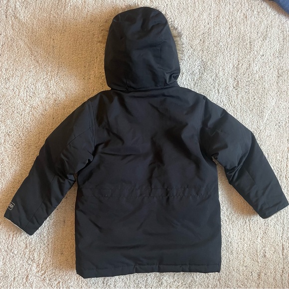 GAP Kids Heavy Weight Parka Jacket Black, size Medium, EUC - Picture 4 of 6